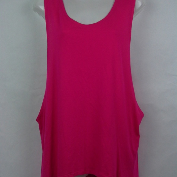 Victoria's Secret Tank Top Sleeveless Shirt Hi Lo - Picture 4 of 6